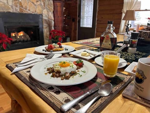 A typical breakfast at Alluring View 
