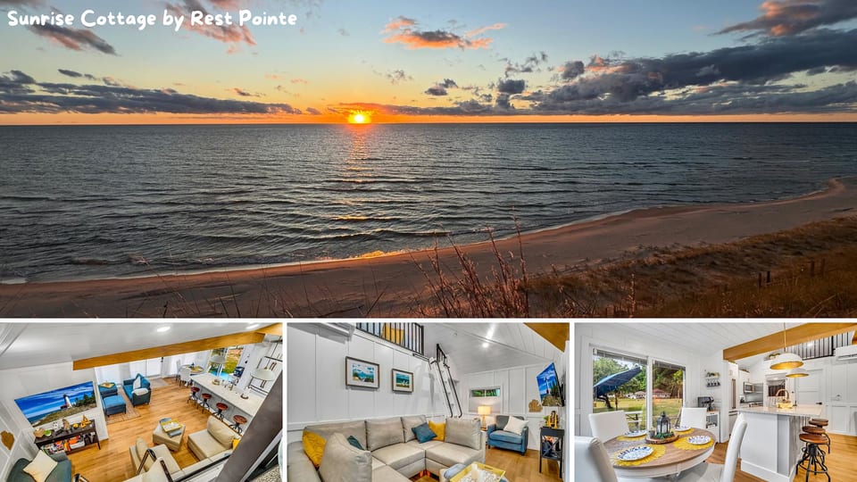 Wake up to lakefront views in cozy luxury