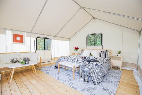 Spacious and clean interior