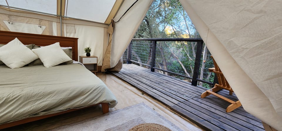 Welcome to your glamping adventure in The Portal