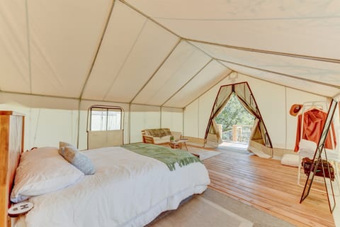 Spacious open interior