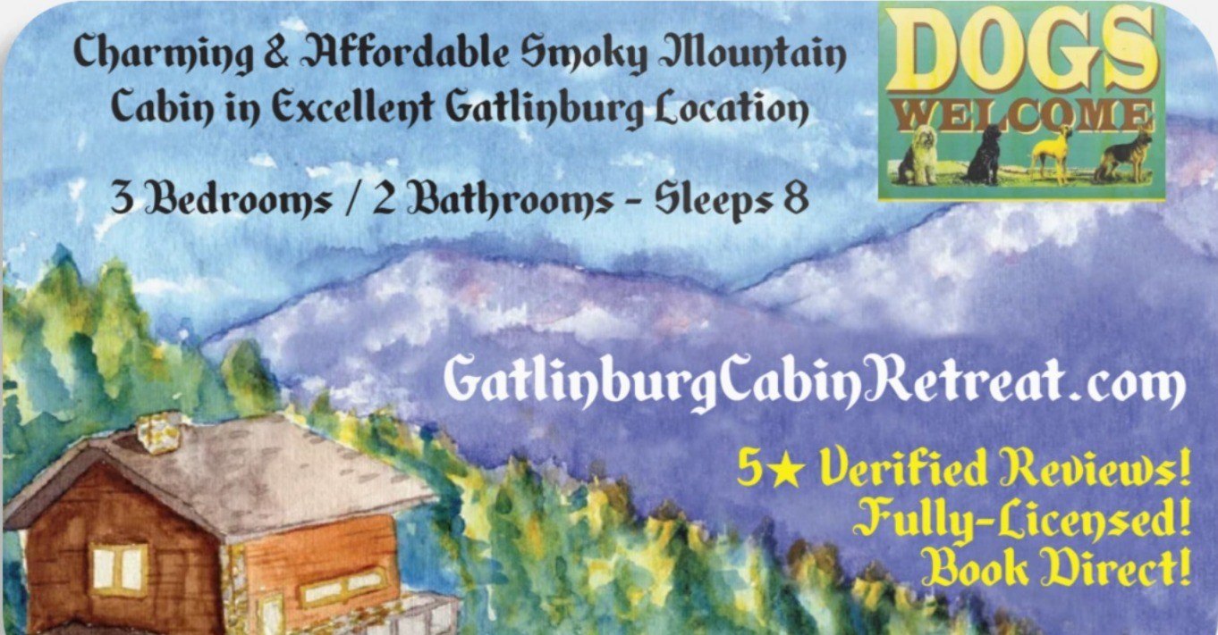 Spacious 3/2 Cabin IN Gatlinburg ~ Dogs Welcome!*