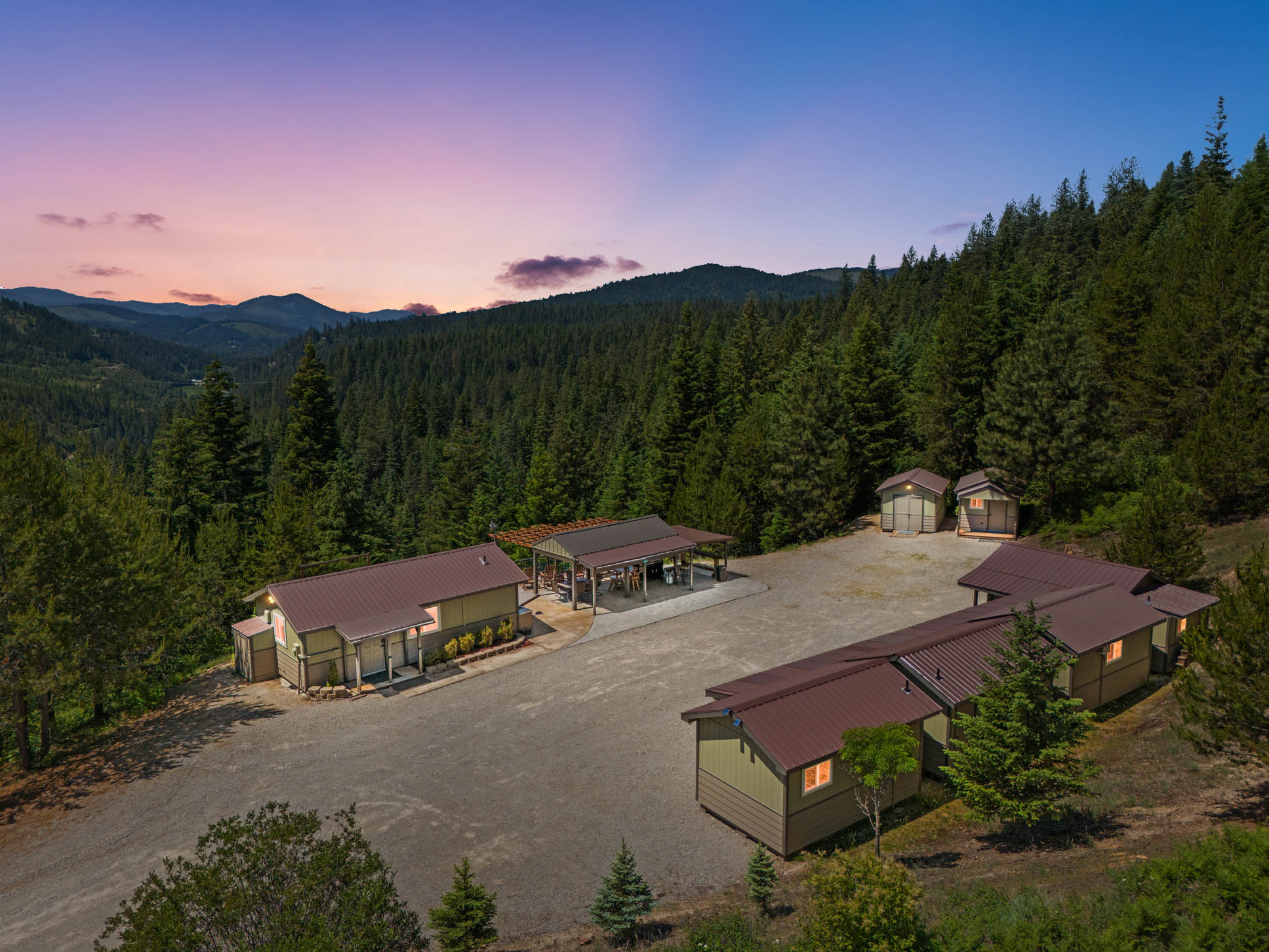 Bear Creek Cabin, welcome to your North Idaho private mountain retreat!