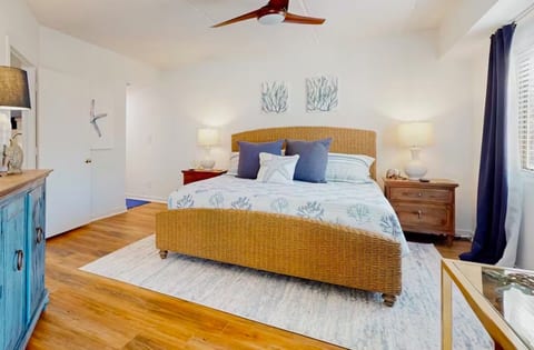Bedroom with king bed