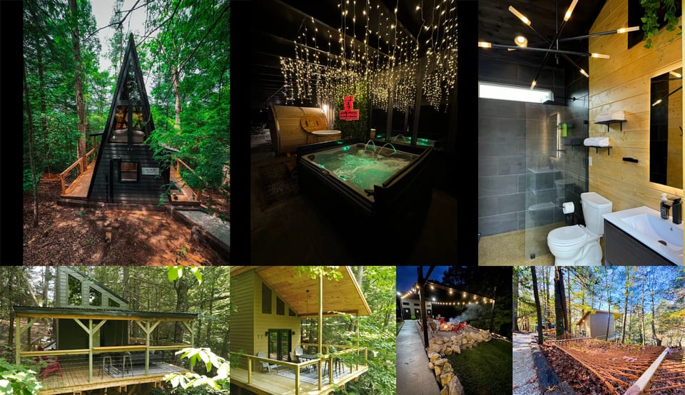 All 3 Hillside Cottages + Spa - Campton