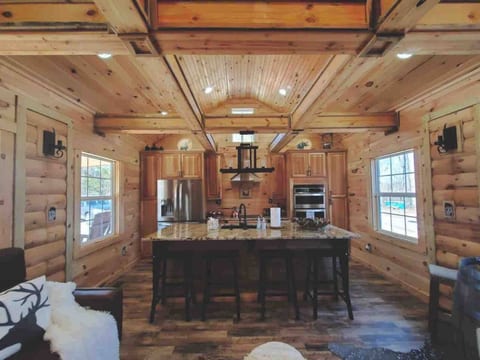 Open Kitchen and living room