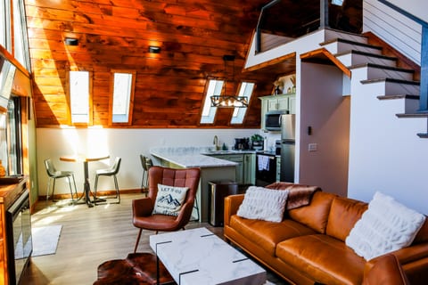 Living room and Kitchen Area with enough room for your whole family!