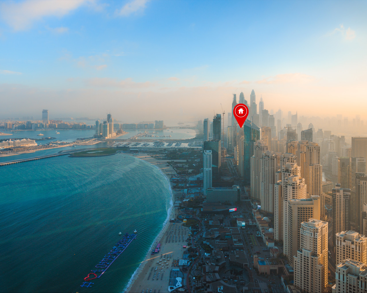 Welcome to JBR, Dubai's iconic beachfront, your luxurious destination made simple.