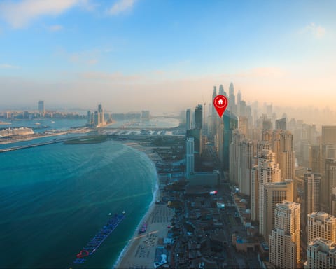 Panoramic Sea View 2BR JBR Beach | Oasis 1