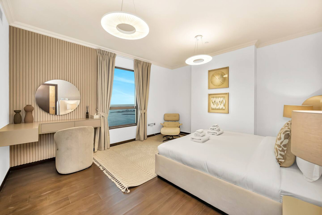 Retreat to your private sanctuary, where serene comfort meets elegant design.