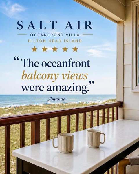 Direct Oceanfront|KING BED-Luxe Balcony w/Sunrises