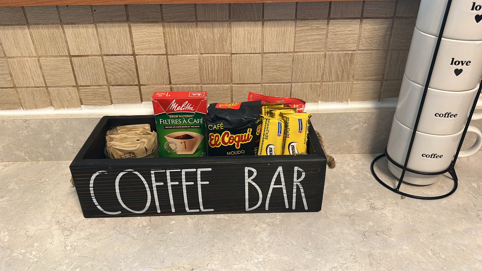 Coffee Bar: Start your day with a splash of flavor and a fresh brew in paradise!