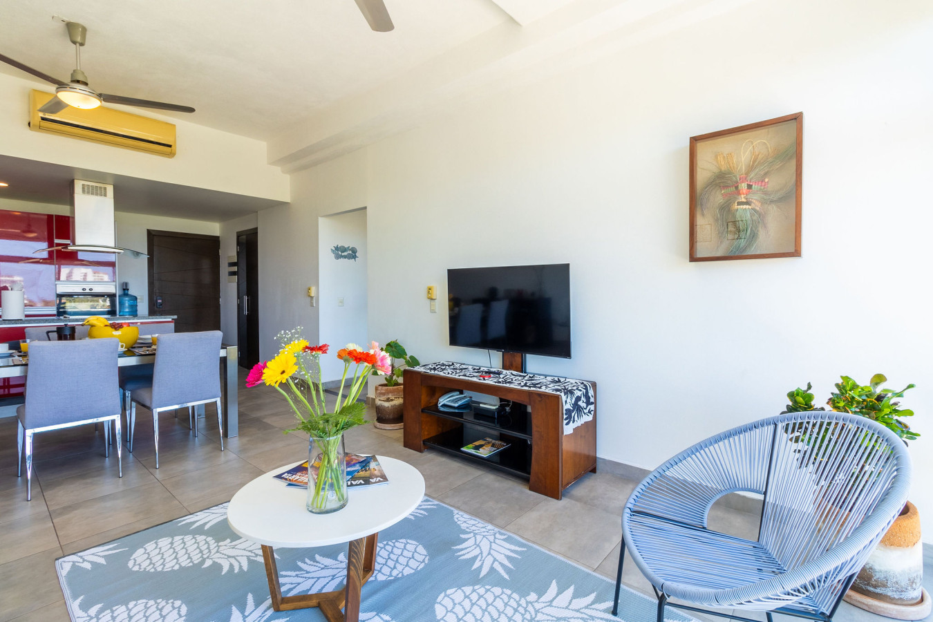 Smart TV in living room