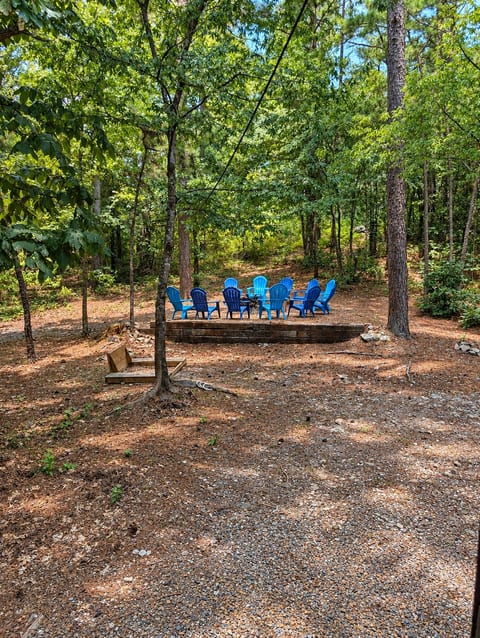 Woodland Fire Pit Area