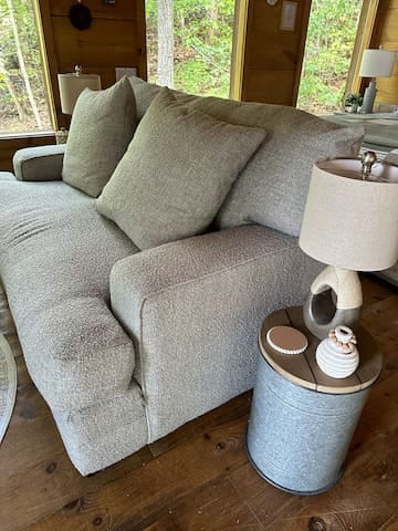 Watch tv or the view from comfy couch