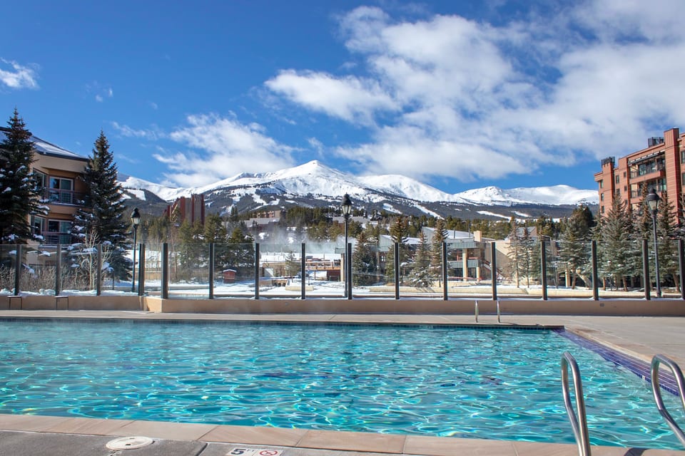 Pool and View of Peak 8.