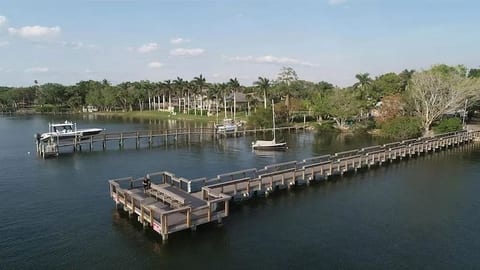 Fishing pier before hurricane Milton - now open but shorter than this photo.