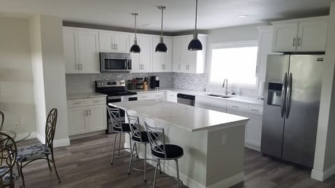 Newly remodeled kitchen