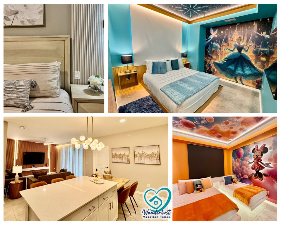 4731-102 Stunning Themed Bedrooms Close to Disney - Kissimmee