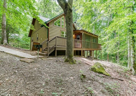 Log Cabin Exterior
