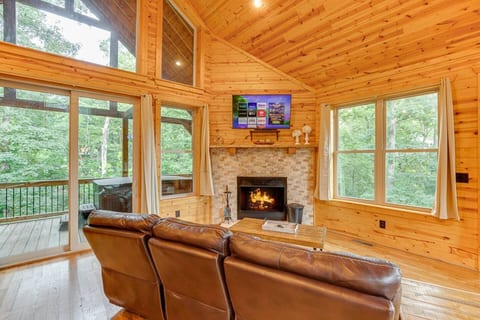 All Wood Fireplace