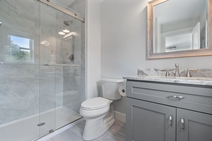 2nd floor master suite private bathroom