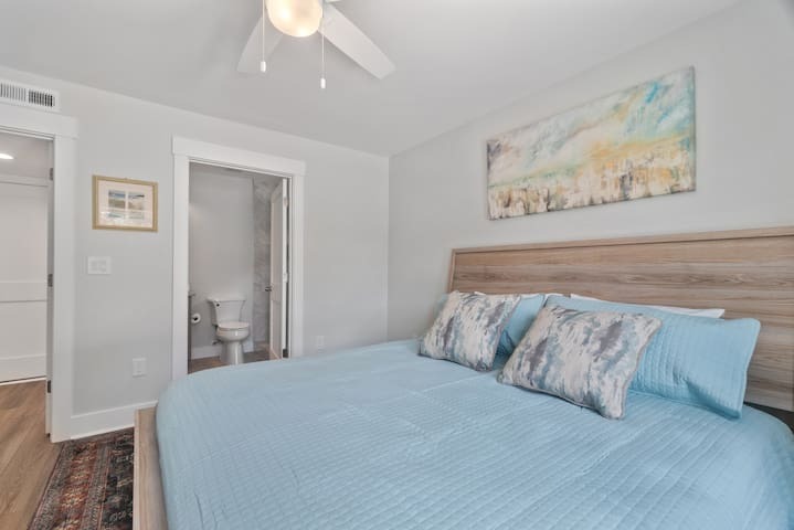 1st floor king master suite 