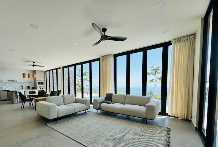 Coco Rica Luxury Oceanview Villa - Bahia Pez Vela Beach Resort