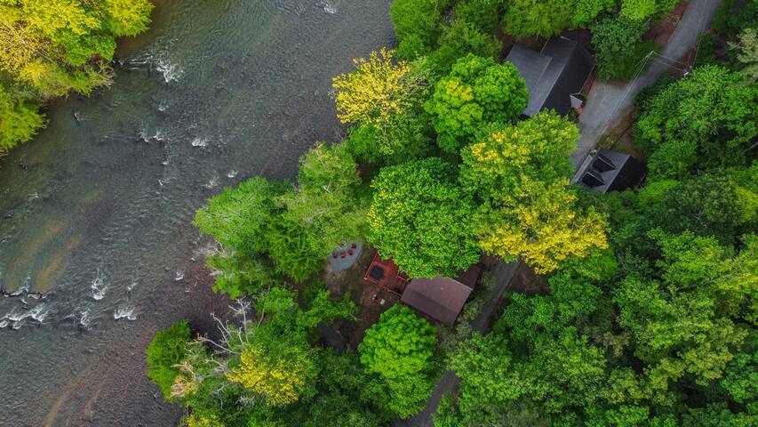 Hummingbird Hideaway river cabin - Ellijay Hummingbird Hideaway river cabin - Ellijay