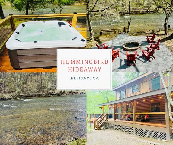 Hummingbird Hideaway river cabin - Ellijay Hummingbird Hideaway river cabin - Ellijay