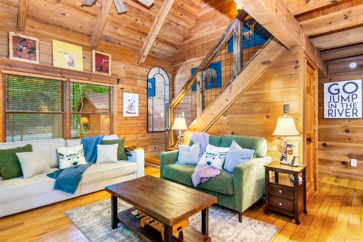 Hummingbird Hideaway river cabin - Ellijay Hummingbird Hideaway river cabin - Ellijay