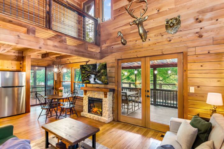 Hummingbird Hideaway river cabin - Ellijay Hummingbird Hideaway river cabin - Ellijay