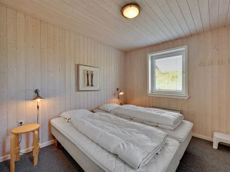 Bedroom - Elizabeta - 700m from the sea in Western Jutland - Hvide Sande