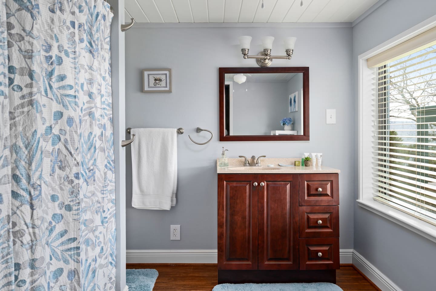 Downstairs primary bathroom - Infinite Views, Heated Pool, Hill Country Paradise! - Canyon Lake