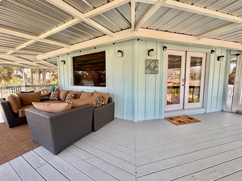 cozy wraparound porch