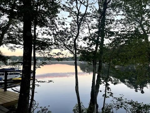 Lake Saint Catherine Cottage with Private Dock