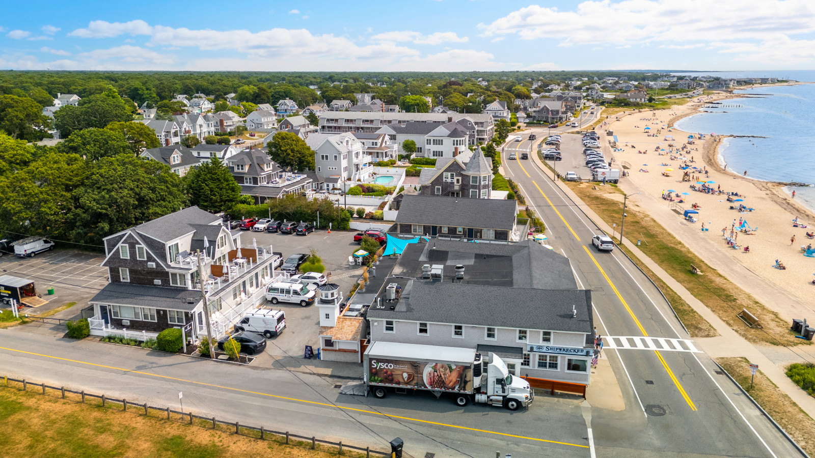 Partial Ocean View Studio w/ Kitchenette & Shared Deck (105) - Falmouth