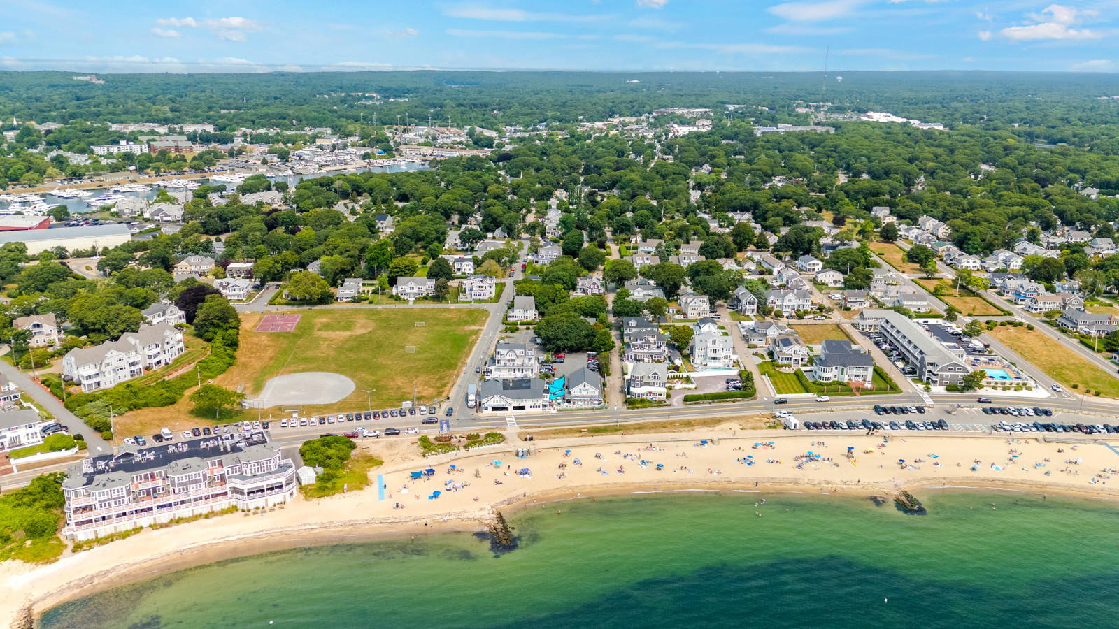 Partial Ocean View Studio w/ Kitchenette & Shared Deck (105) - Falmouth