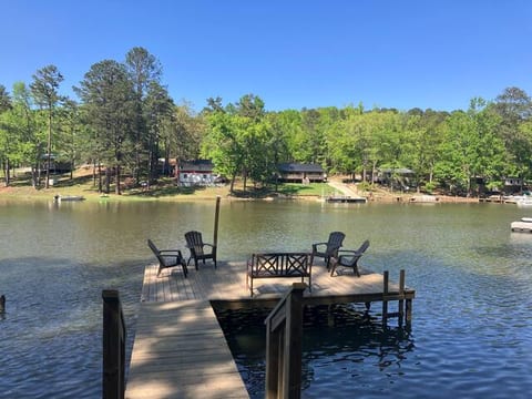 Renovated house directly on Lake Wateree with dock
