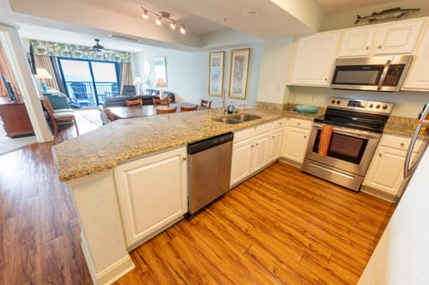 Kitchen Area with New Appliances