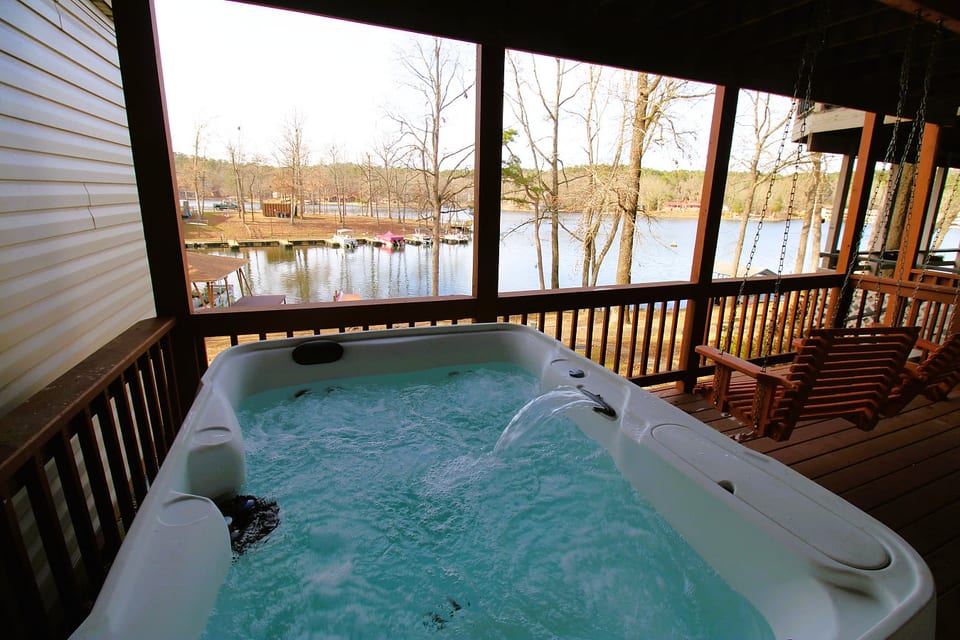 Lakefront Hot Tub