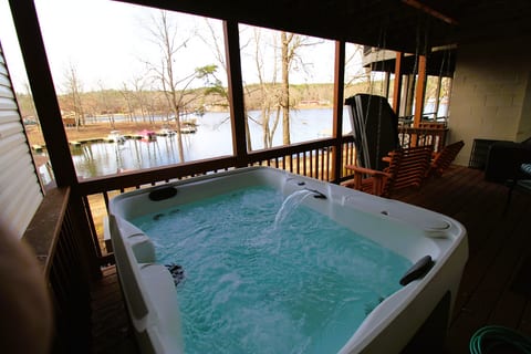 Lakefront Hot Tub