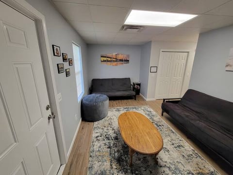 2 Futons in basement
