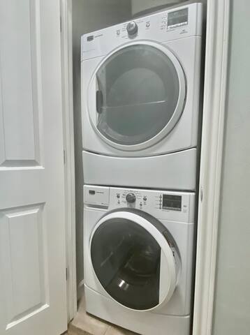 Washer & Dryer in the unit.