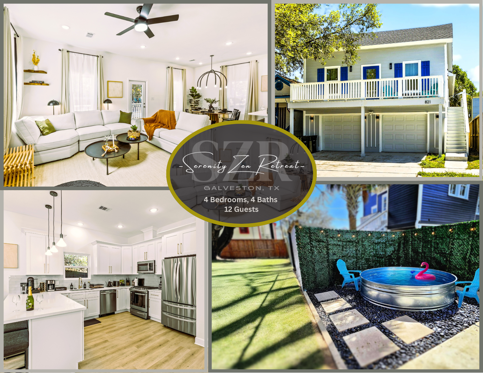 Experience Exceptional Value and Tranquility with family! Featuring 4 bedrooms, 4 baths and 6 beds