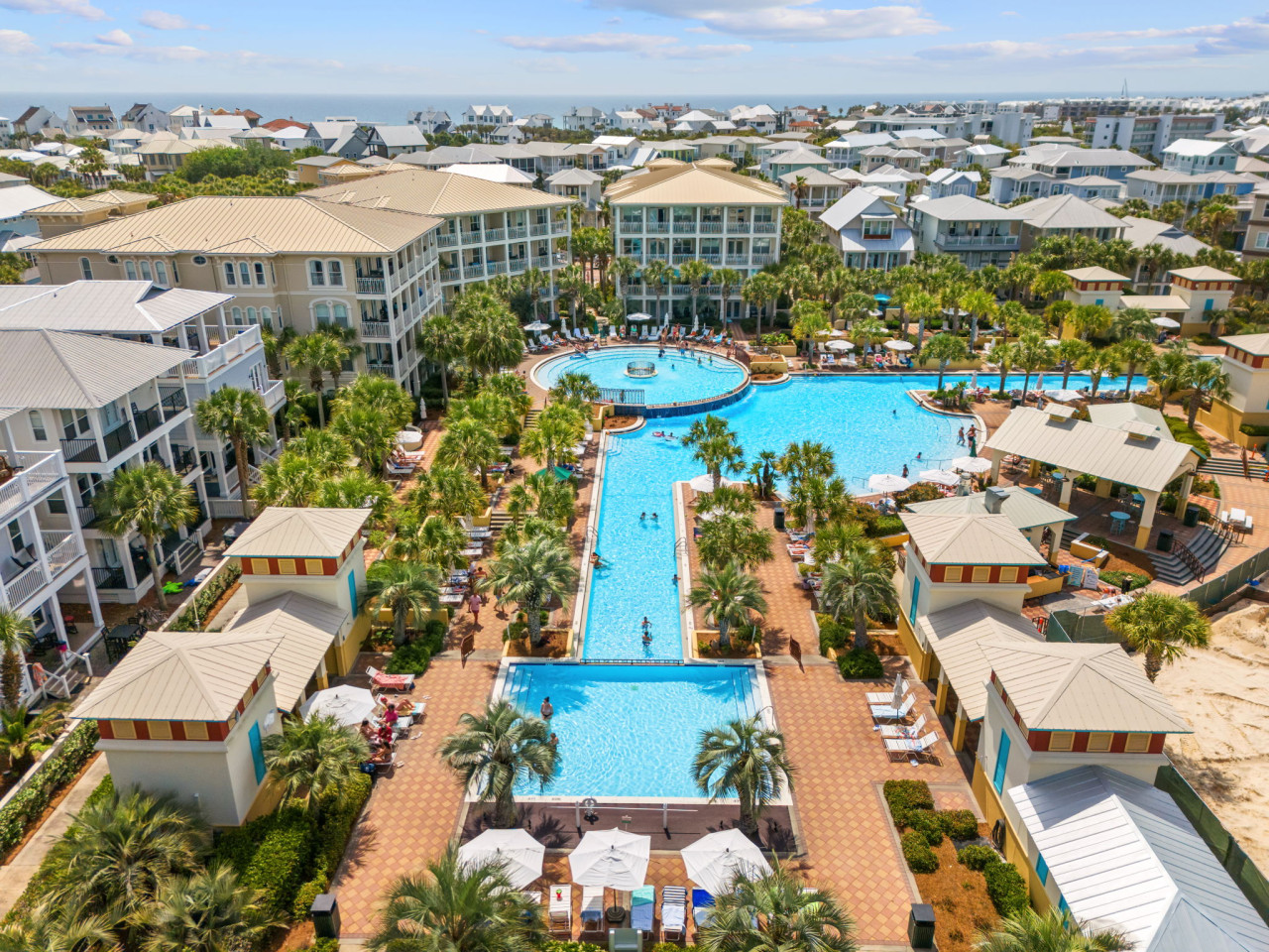 Soak up the luxury in this beautiful community with multiple pools, cabanas, and the beach just steps away.