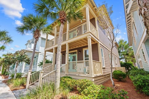 Escape to this charming 4-bedroom Seacrest Beach cottage just steps from scenic trails and the Gulf, featuring double porches, coastal decor, and all the comforts of home.