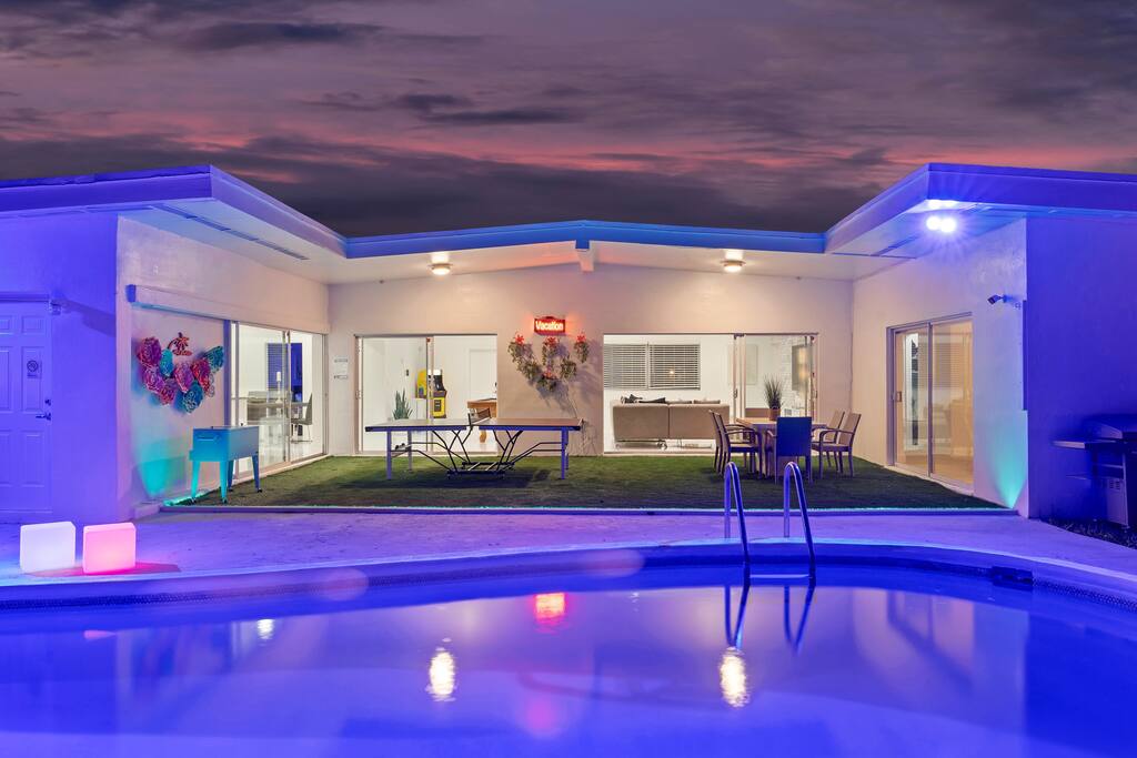 Colorful Theme at Night