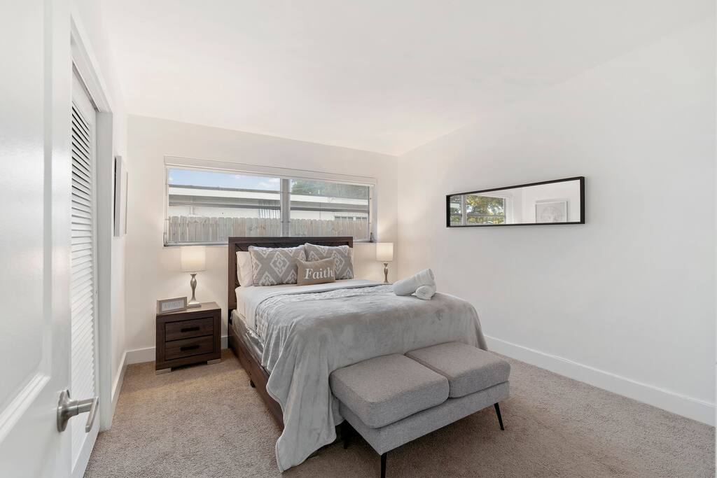 Comfortable Queen Bed