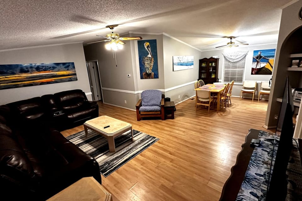 The Beach House at Ocean Lakes | 1,600 Sq Ft • Sleeps 8–10 • MH125 • Porch • Trailer Parking - Myrtle Beach